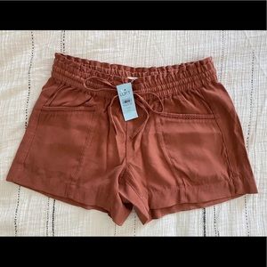 New LOFT Cute Sienna Summer Linen Shorts XXSP